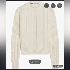 Alex Mill Women's Cable Knit Cardigan - XS